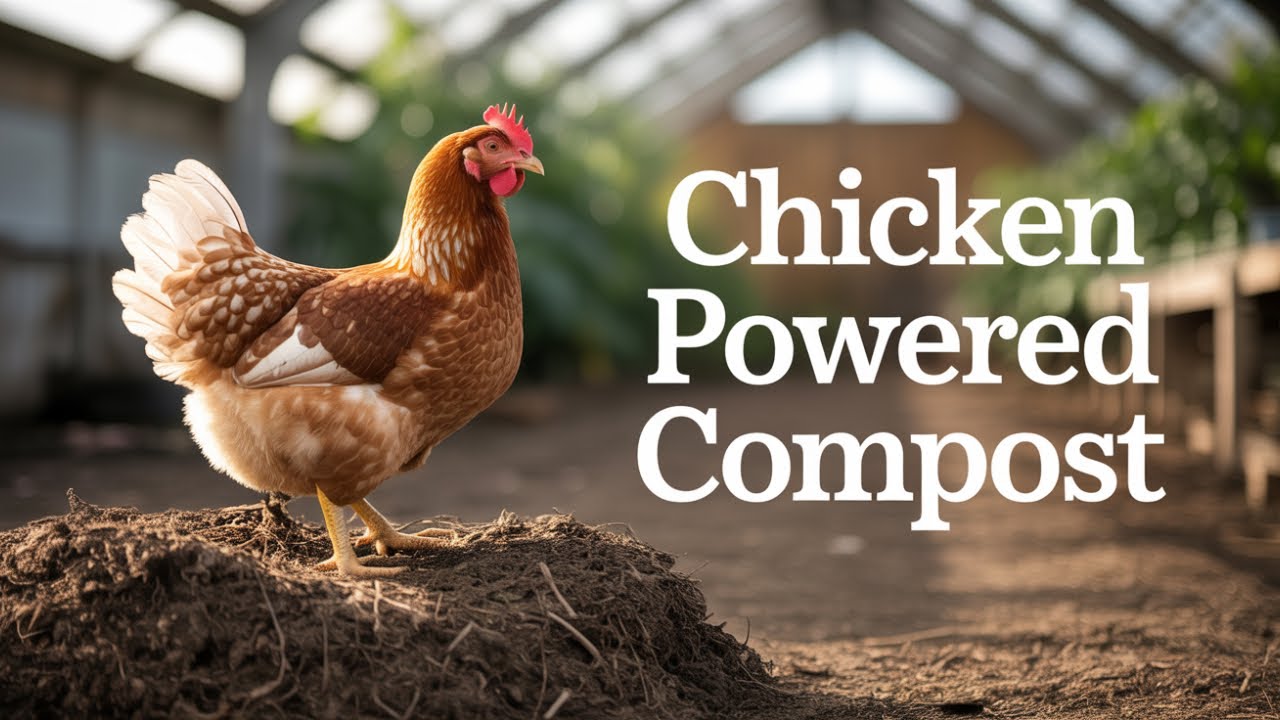 Easy Steps to Awesome Organic Compost Using Chickens!
