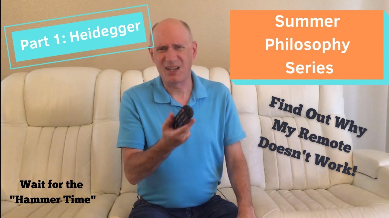 Summer Philosophy Series Part 1: Heidegger