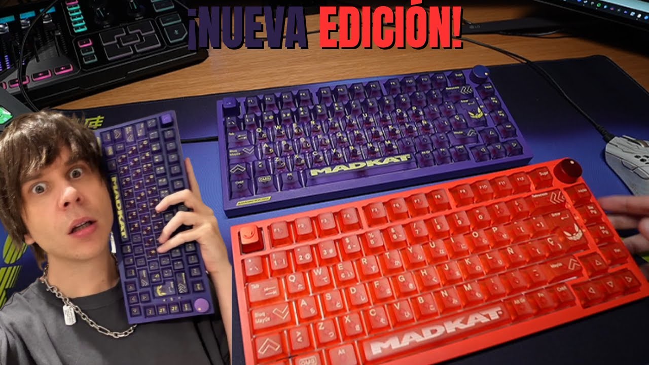 RUBIUS PRESENTA su NUEVA EDICI&Oacute;N de TECLADOS MADKAT