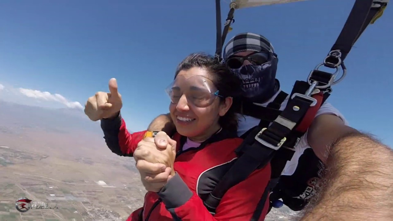 TANIA PARACAIDAS SKYDIVE PUEBLA