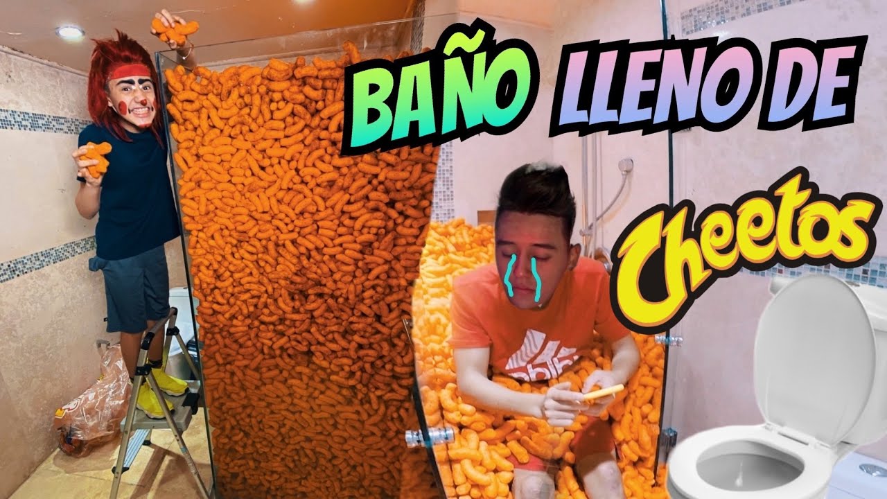 Lleno de Cheetos el ba&ntilde;o de mi hermano BROMA I Lapizin Crack