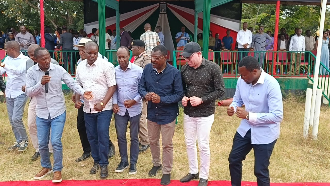 See how speaker Rt Hon Moses Wetangula was received at Kitui Ithookwe showground today