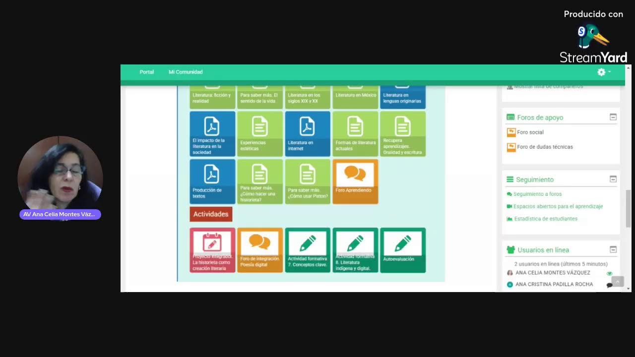 SESIÓN SÍNCRONA 8. SEMANA 4. Grupo M4C1G80-034