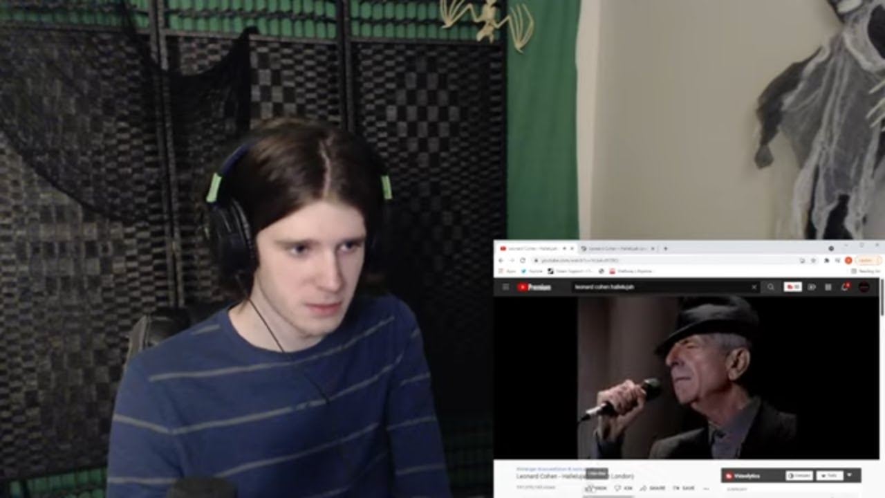 First listen to Leonard Cohen - Hallelujah (REACTION)