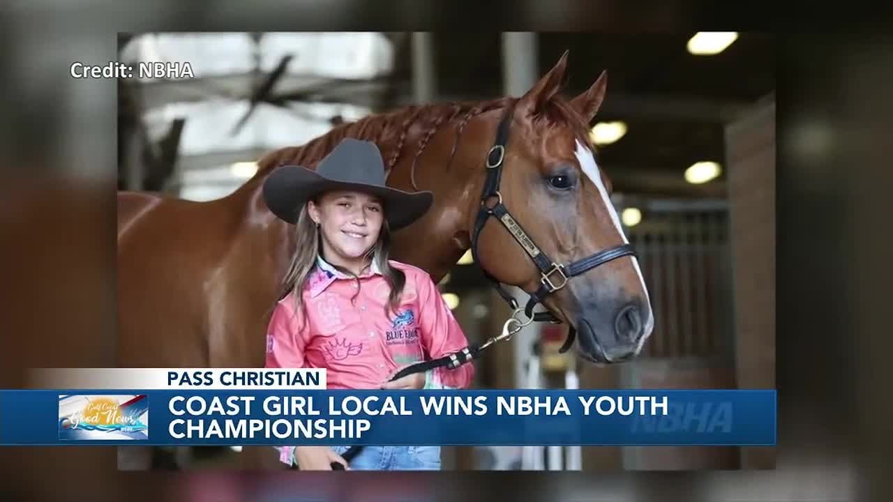 Pass Christian girl wins National Barrel Horse Association Finals 1D Youth Championship