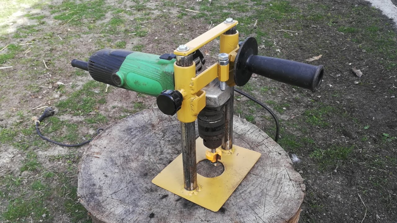 Самодельный Фрезер из БОЛГАРКИ . homemade milling machine from angle grinders