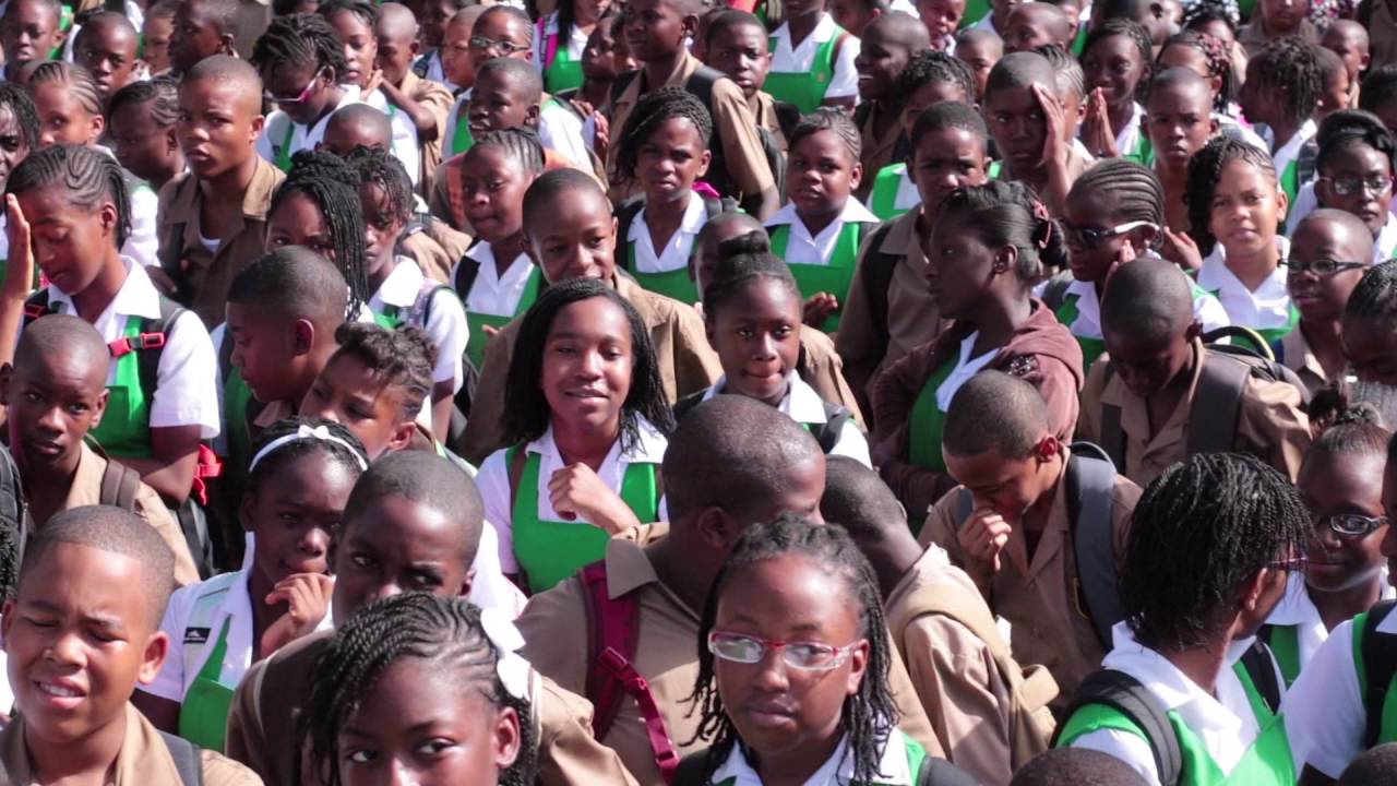 Manchester High School Mandeville 1st Devotional exercise september 2016