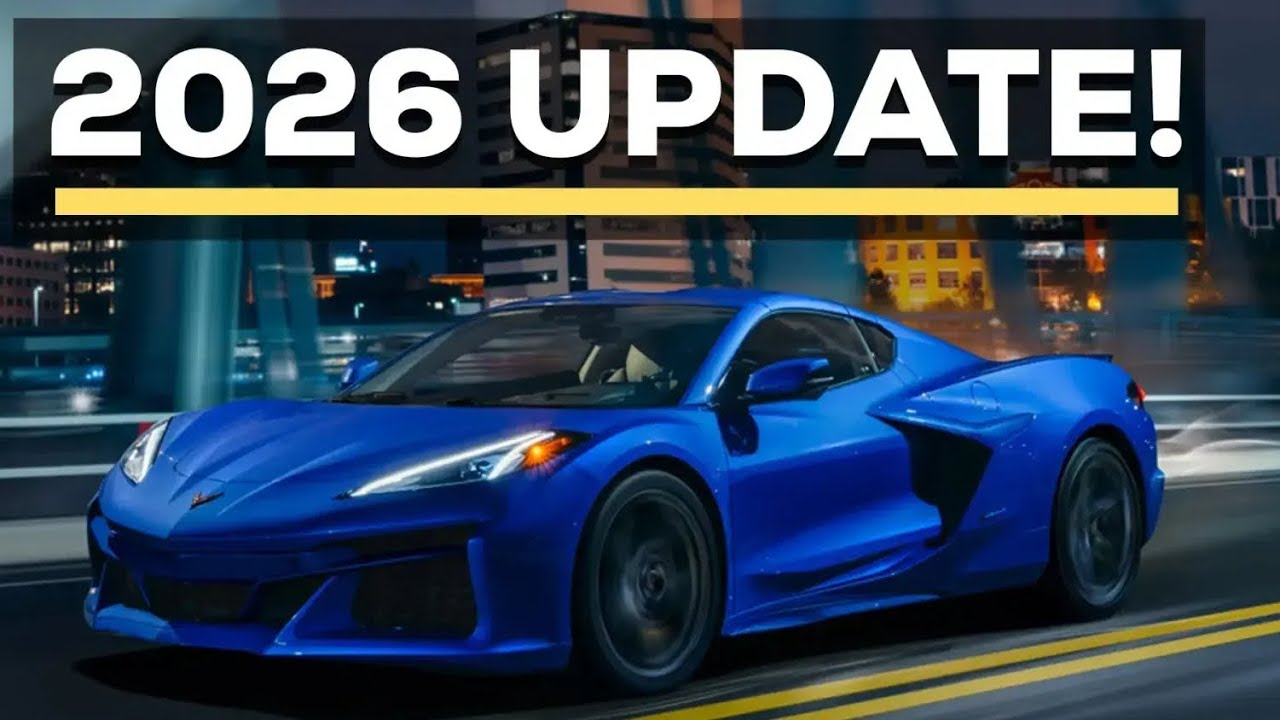 Corvette Z06 2026 | America’s Flat-Plane V8 Supercar Unleashed