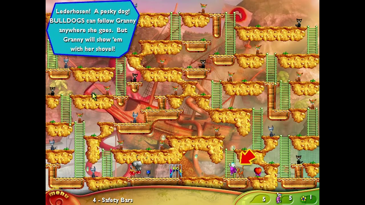 Super Granny 3 Beta Splashbucklers! Level 4 - Safety Bars