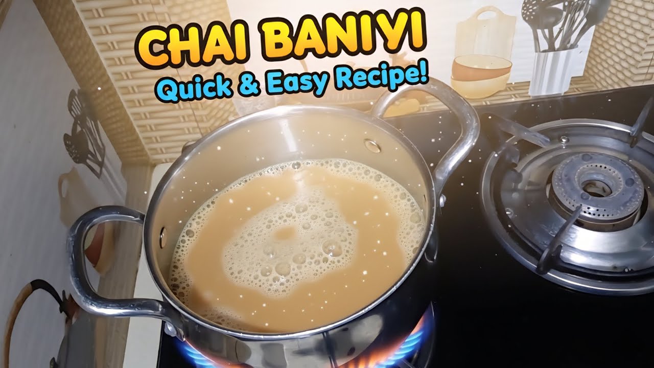 aaj maine chai banai