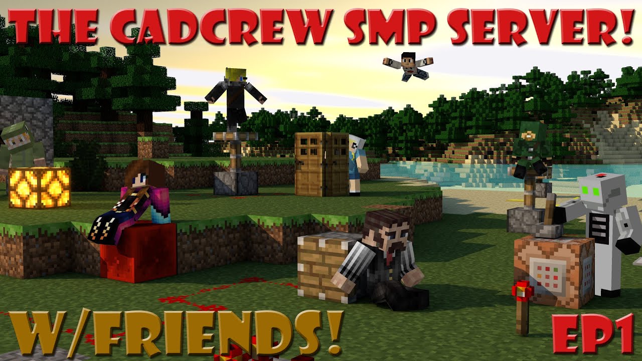 WillCaddy plays on The Cad Crew SMP Server! EP1: Y'Knob!