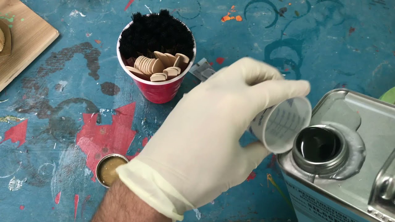 Surfboard repair, BIG nose ding, timelapse