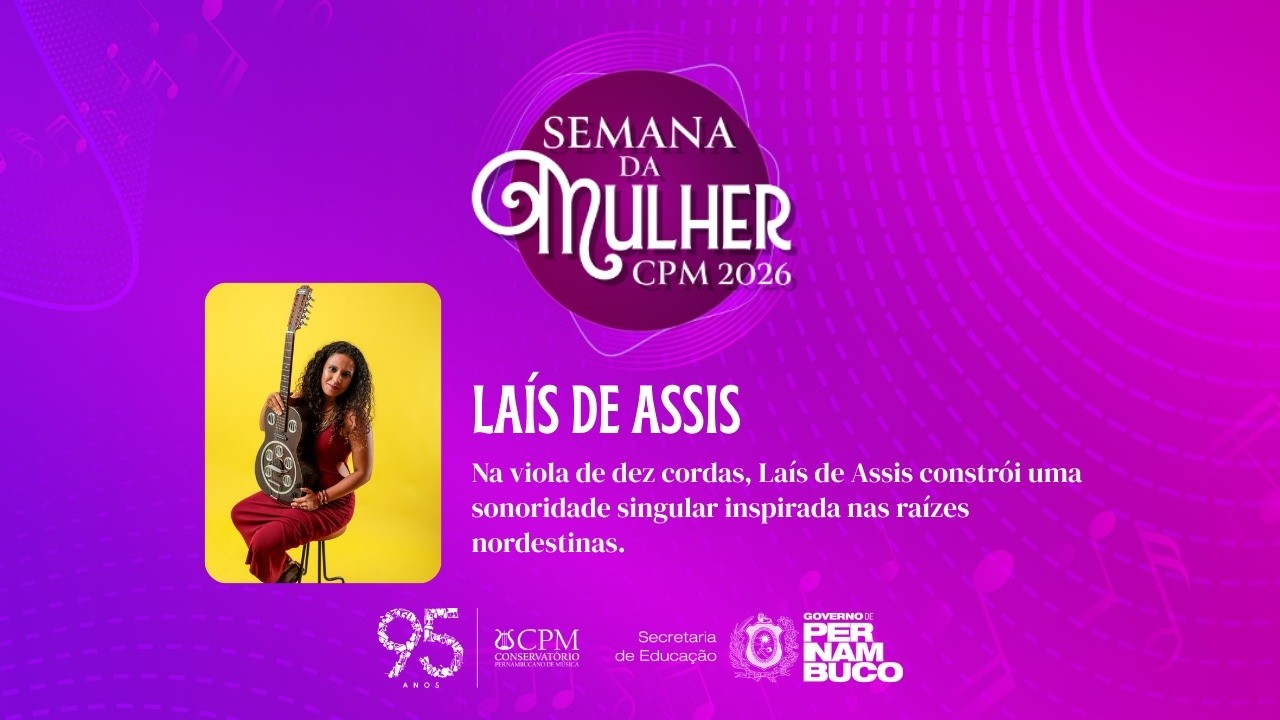 Semana da Mulher CPM 2026 - Laís de Assis