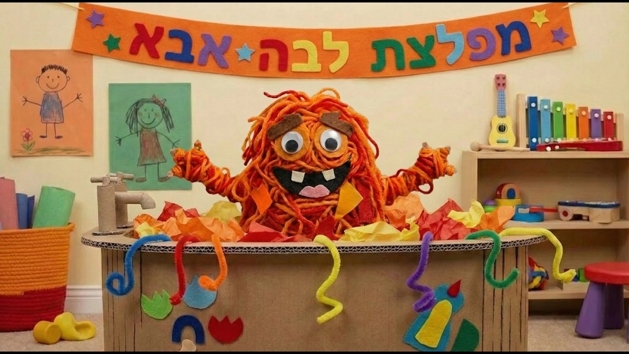 מִפְלֶצֶת לָבָה אַבָּא (Mifletzet Lava Aba) – שיר ילדים מצחיק בעברית 🌋 | The DigiDodim 🤖