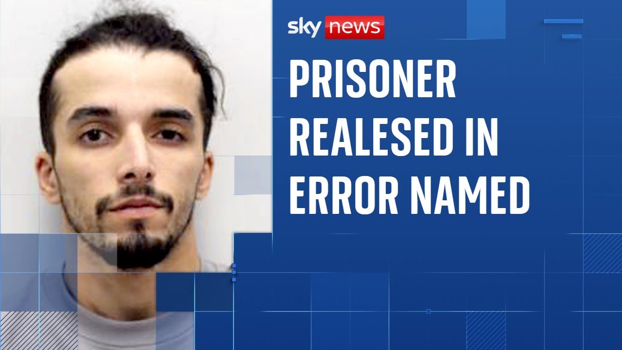 Prisoner released in error named