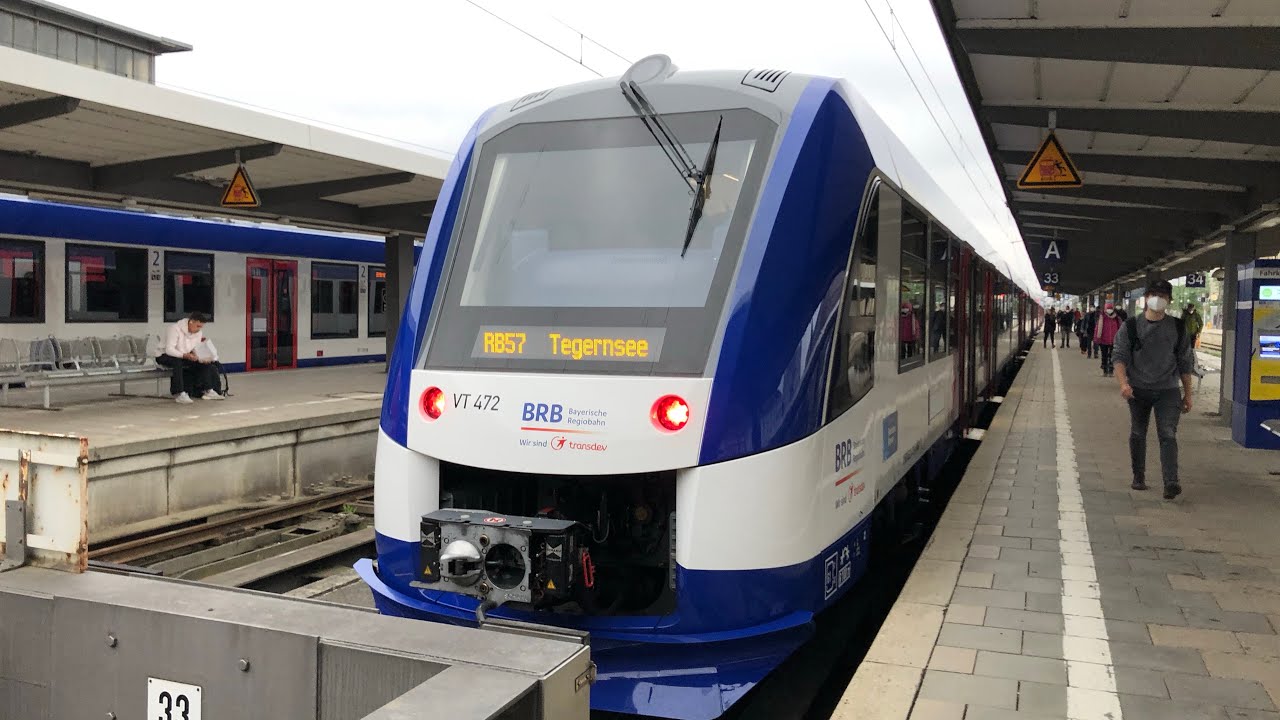 BRB Lint 54 Br 622 Mitfahrt von Holzkirchen nach München Hbf Vmax. 140 km/h  SOUND!