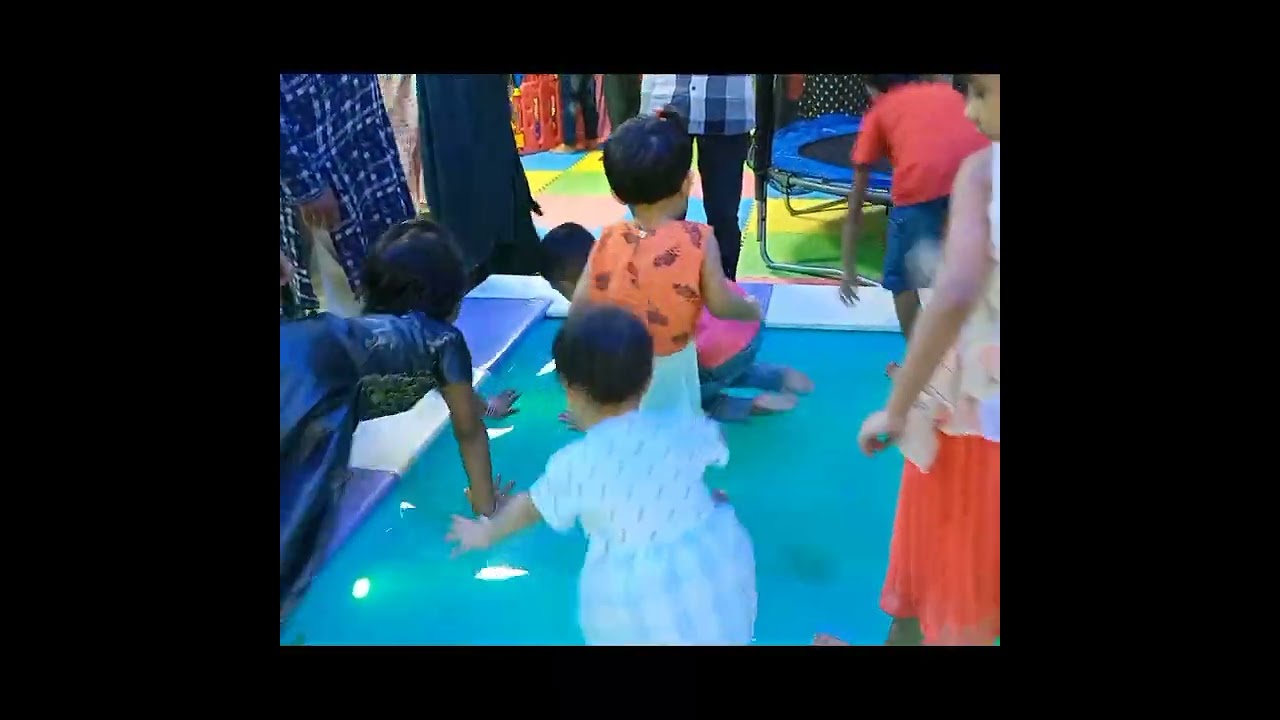 Aleena playing with kids