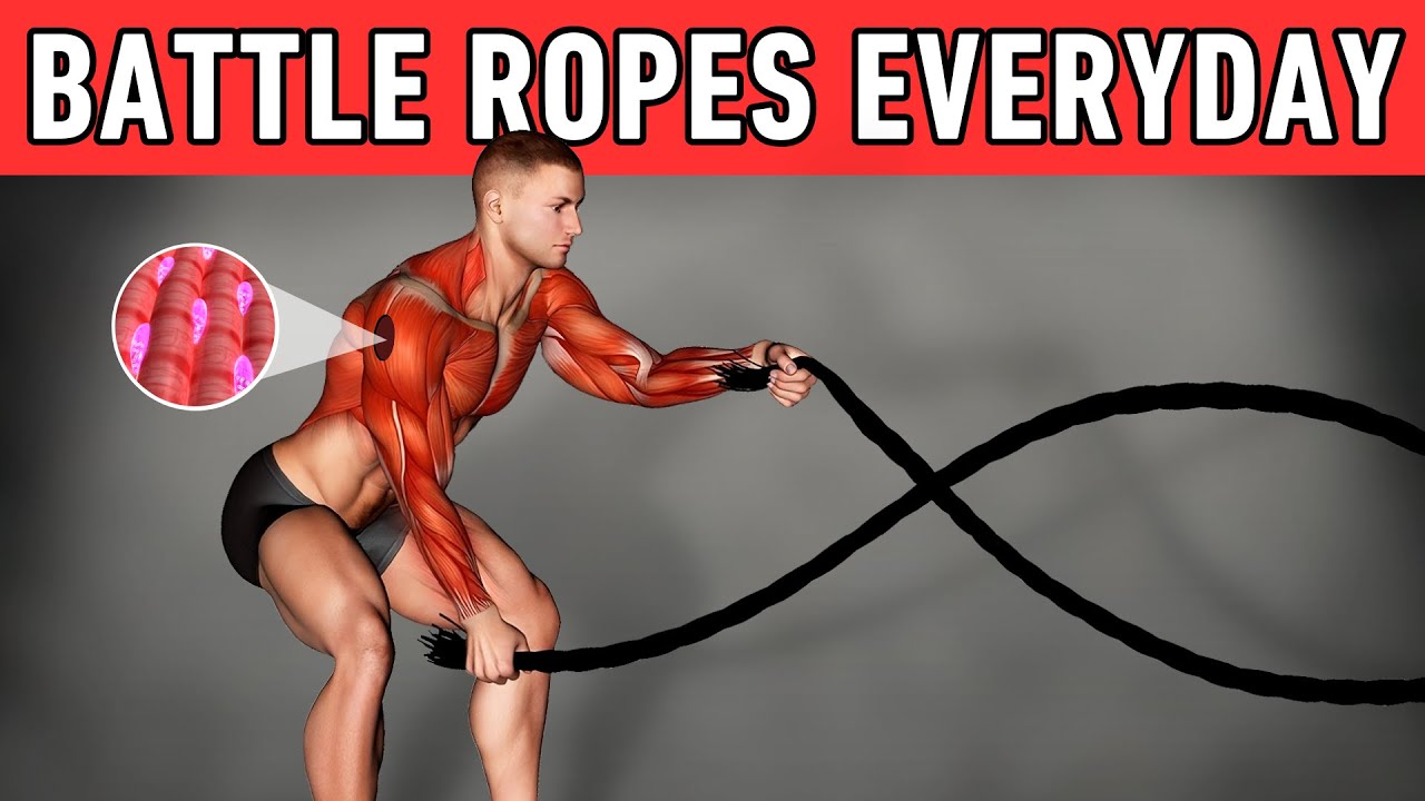 Что произойдет, если вы будете заниматься BATTLE ROPES каждый день
