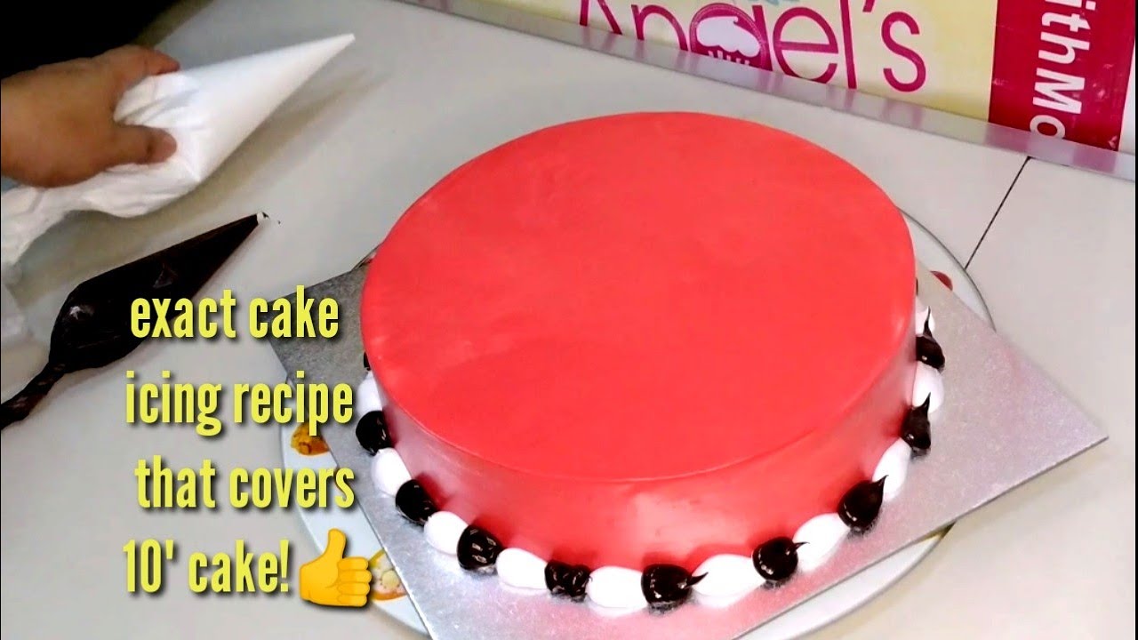 Cars Mcqueen Cake design | Easy cake decorating with simple design | boiled icing
