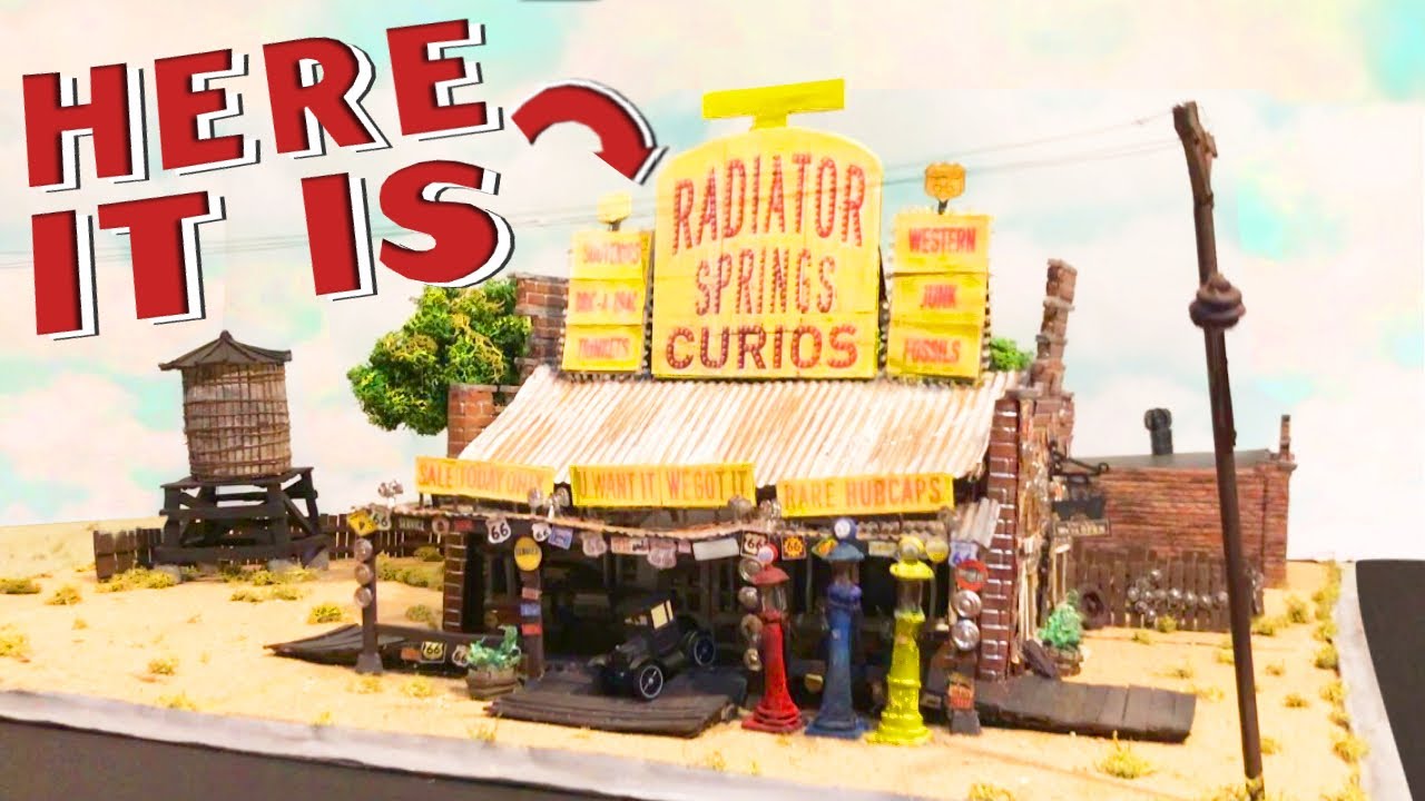 Cars Lizzie's Curios Shop Movie Accurate Custom Build
