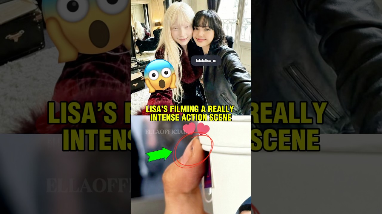 OMG 😱 LISA&rsquo;S SHOOTING DAY IS REALLY INTENSE! #lisa #tygo #lisamanoban