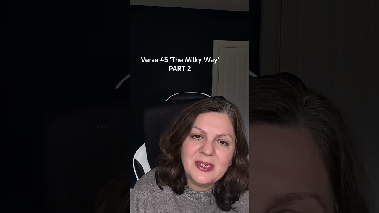 Verse 45 'The Milky Way' PART 2 from the book 'Footprints on Waters Free' #nonduality #poetry