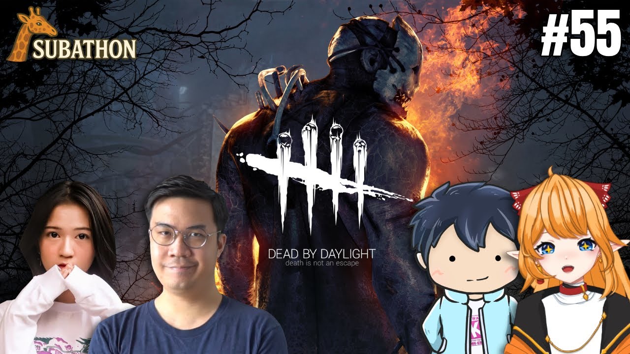 SUBATHON PART 55 - BEST GAME WEEK DAY 5 - DEAD BY DAYLIGHT BER-4 NIH LET'S GO!