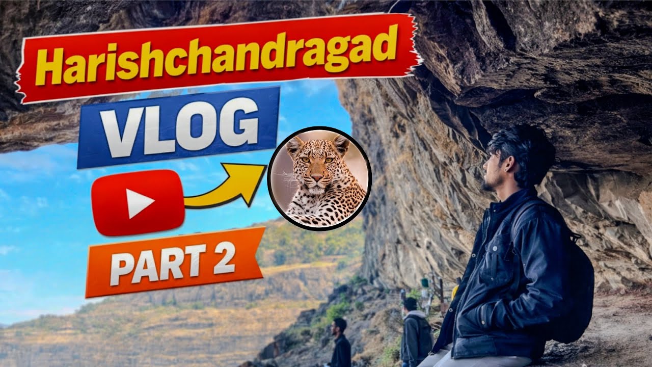 BIPTIYA 🐯 KA DAR 🥶 HARISHCHANDRAGAD PART - 2 #vlog #youtube #travel #viral #trending #millionviews 
