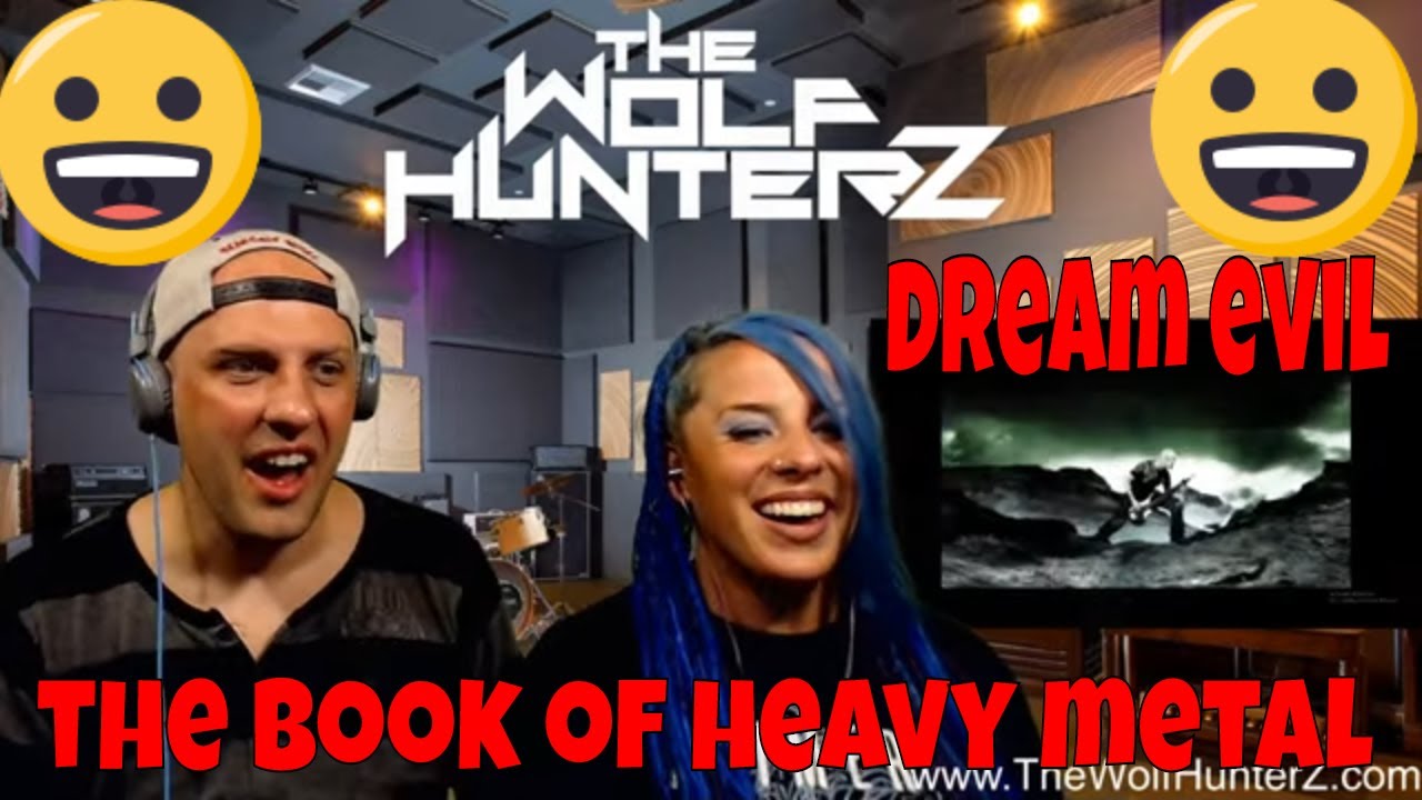 DREAM EVIL - The Book Of Heavy Metal (ОФИЦИАЛЬНОЕ ВИДЕО) Реакции THE WOLF HUNTERZ