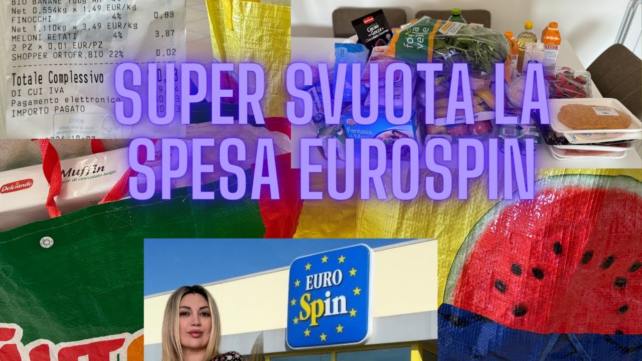 EUROSPIN SUPER SVUOTA LA SPESA #svuotalaspesaeurospin