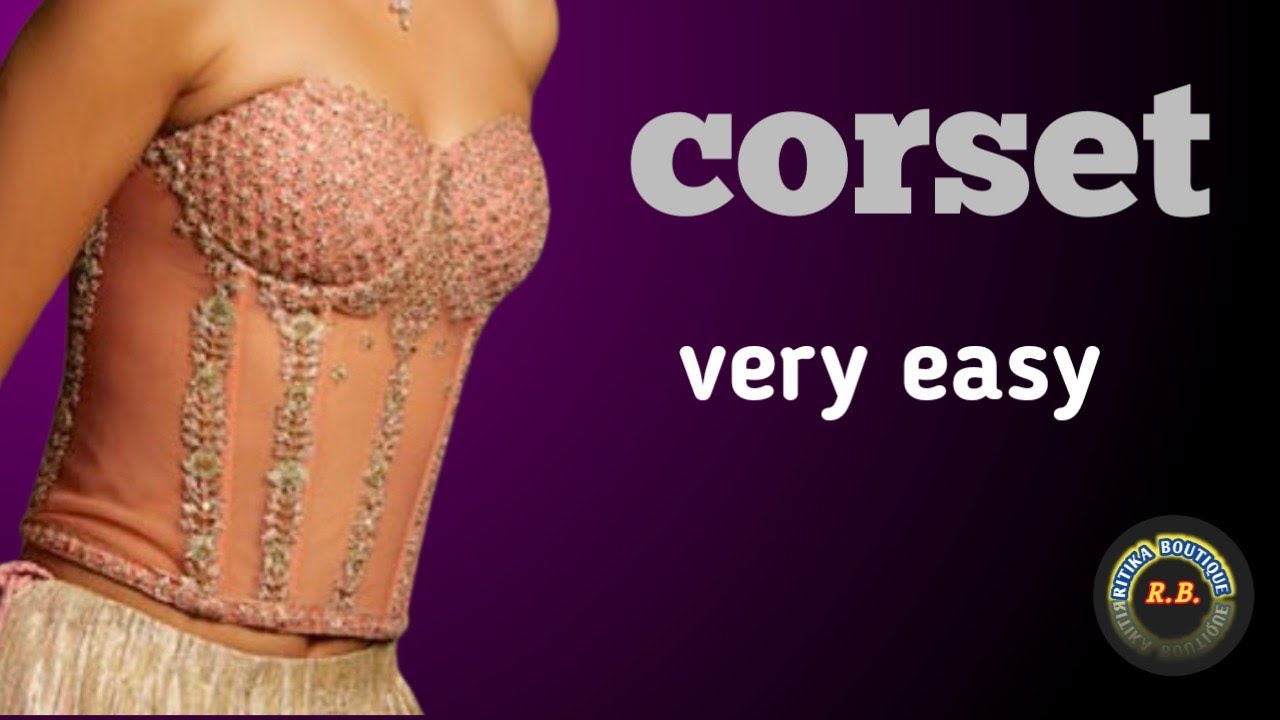 How to cut corset #corsetblouse  kaise katate Hai  @ritika1704 