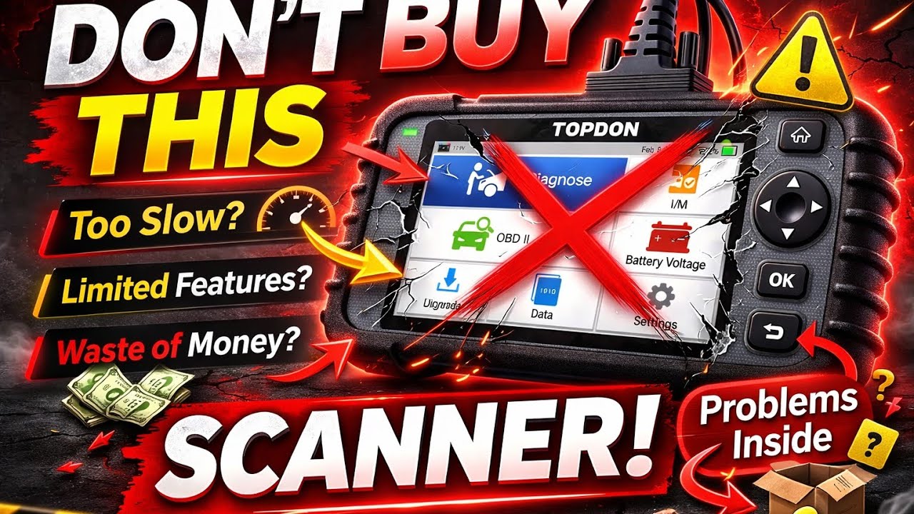 Why Not To Purchase TopDon Scanner