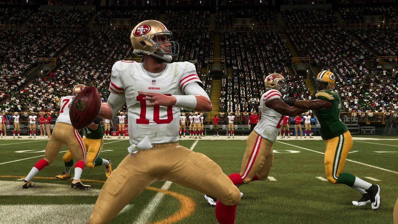 6 TD PASSES!? Jimmy Garoppolo 49ers Career QB Franchise - Madden 19 Episode 6 vs Packers