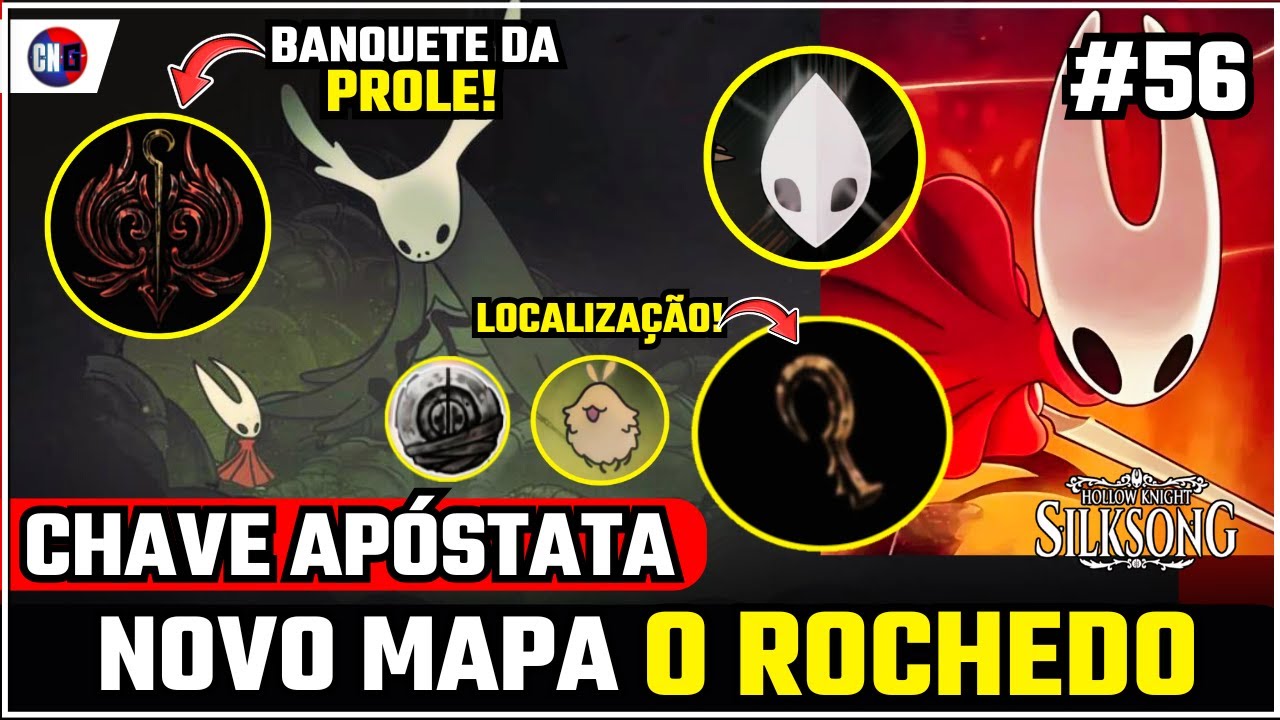 ONDE USAR A CHAVE AP&Oacute;STATA EM HOLLOW KNIGHT SILKSONG? | GUIA #56 🗝️🪨