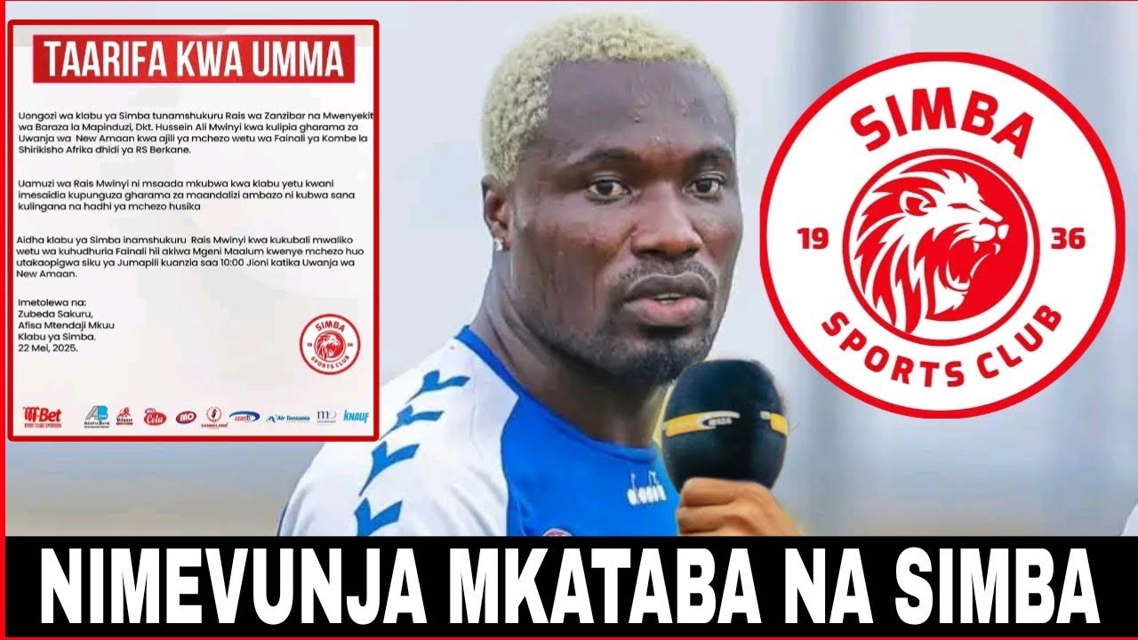 📌#LIVE MSIKIE JONATHAN SOWAH MUDA HUU AFUNGUKA ATANGAZA KUVUNJA MKATABA NA SIMBA LEO 