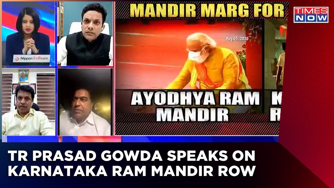 Karnataka Ram Mandir Row | It Is Our Place & Our Leader Has Won From The Seat. : TR Prasad Gowda