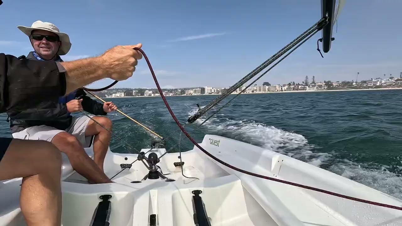 Spinnaker Sailing on Mission Bay