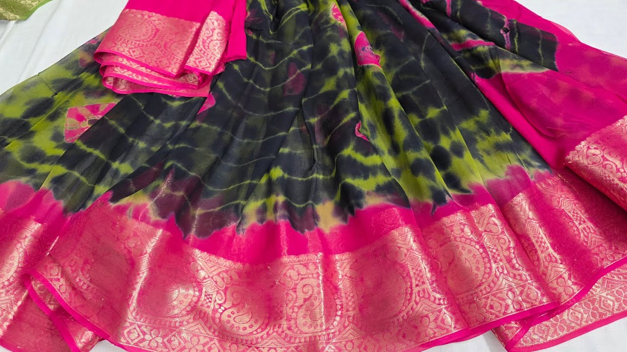 (Video 4 ) LATEST trending PURE GEORGETTE SAREES | 8688637474 #georgettesarees 