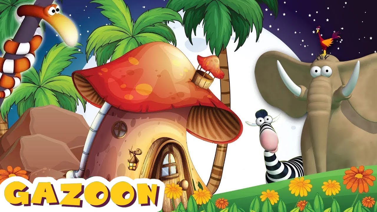 Gazoon Brasil | Esconde-esconde | Desenhos Animados da Selva | Funny Animal Cartoon For Kids