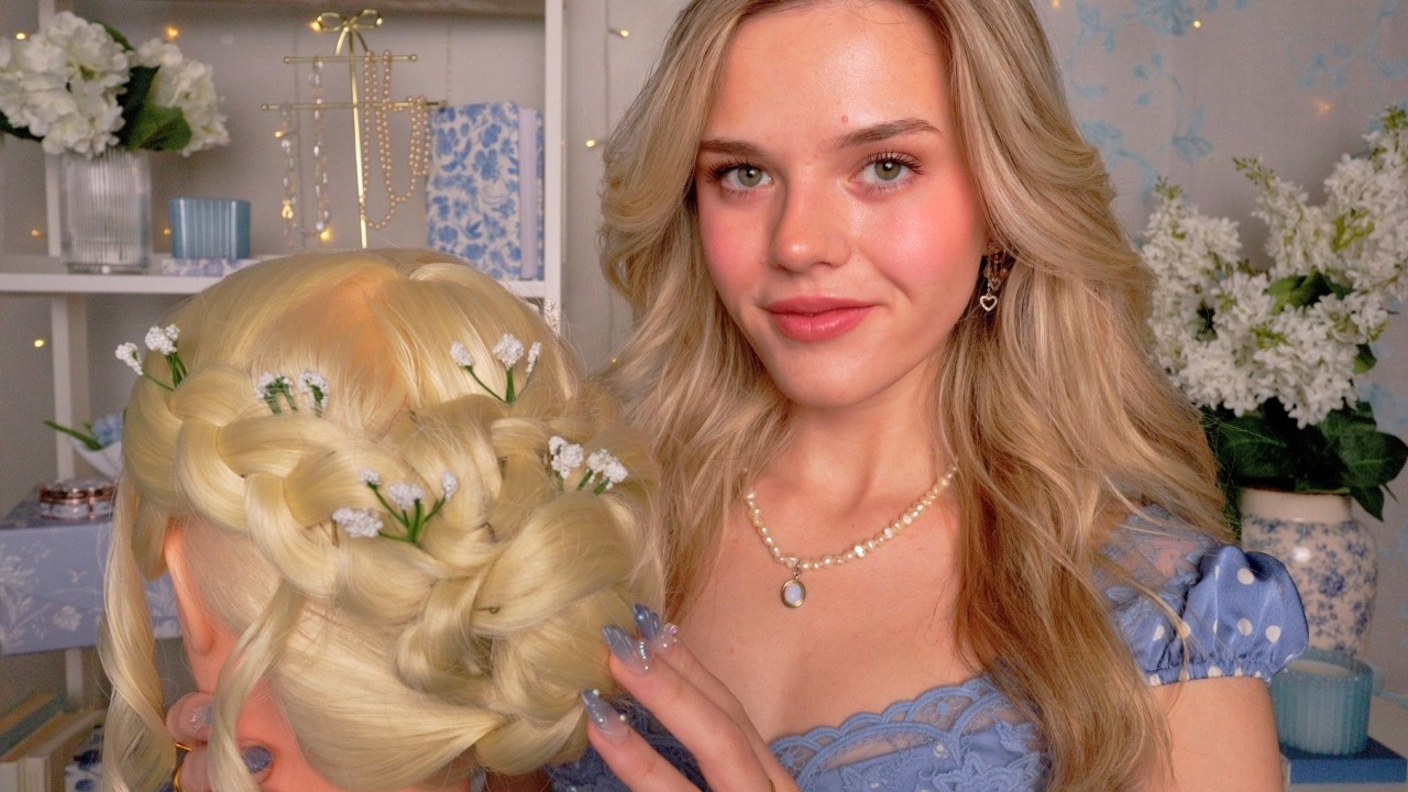 ASMR Luxe Bridal Hair Consultation 💍🤍🕊️ (personal attention + gentle over explaining)