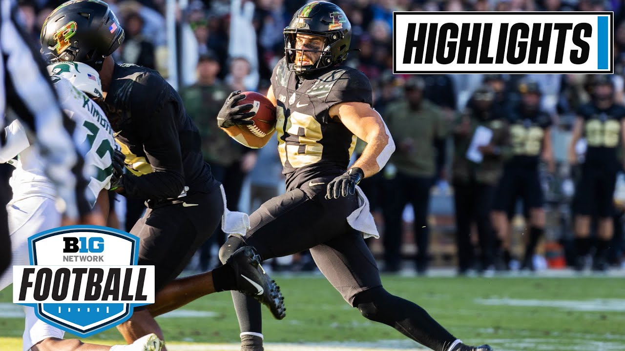 Extended Highlights: Michigan State at Purdue | Nov. 6, 2021 | Big Ten Football