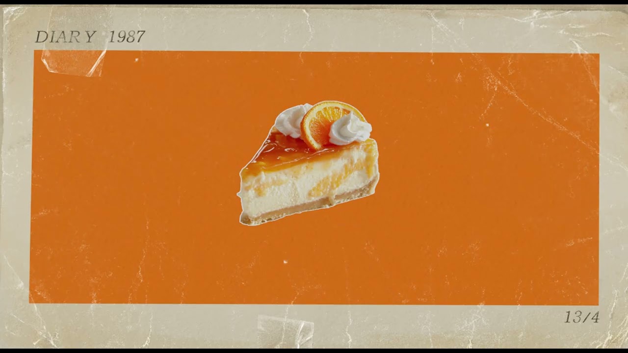 !!Orange Cake!! LOFI Laid back beat cozy street noise gentle flute