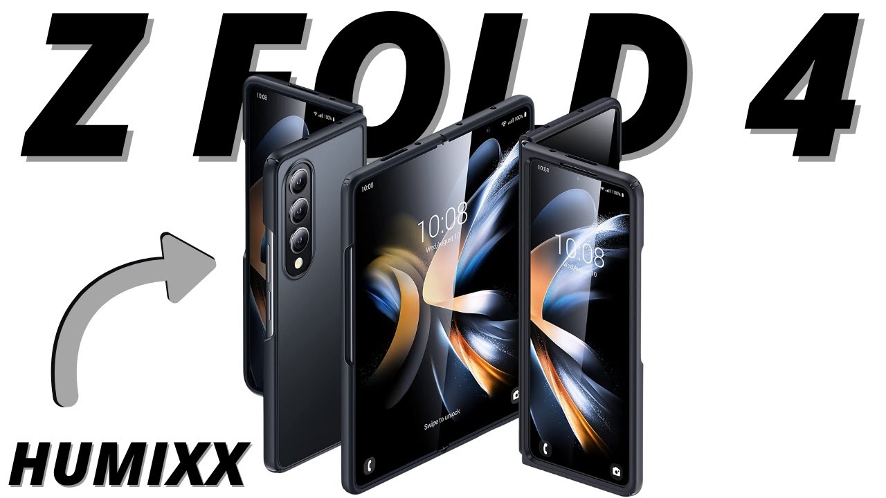 Review: Samsung Z Fold 4 - The Translucent Matte Black Humixx Case