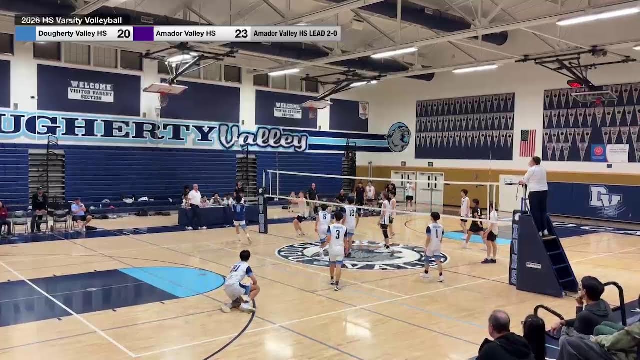 HS Volleyball (VAR): Amador Valley HS vs Dougherty Valley HS, 3-10-26