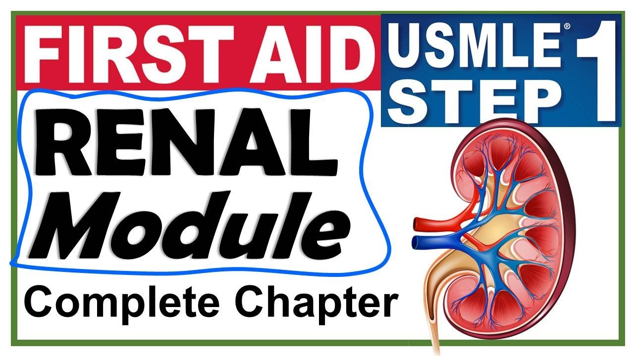 RENAL MODULE (Complete Chapter) | FIRST AID for USMLE STEP1 | Coach2Boards | Dr Asif Lectures