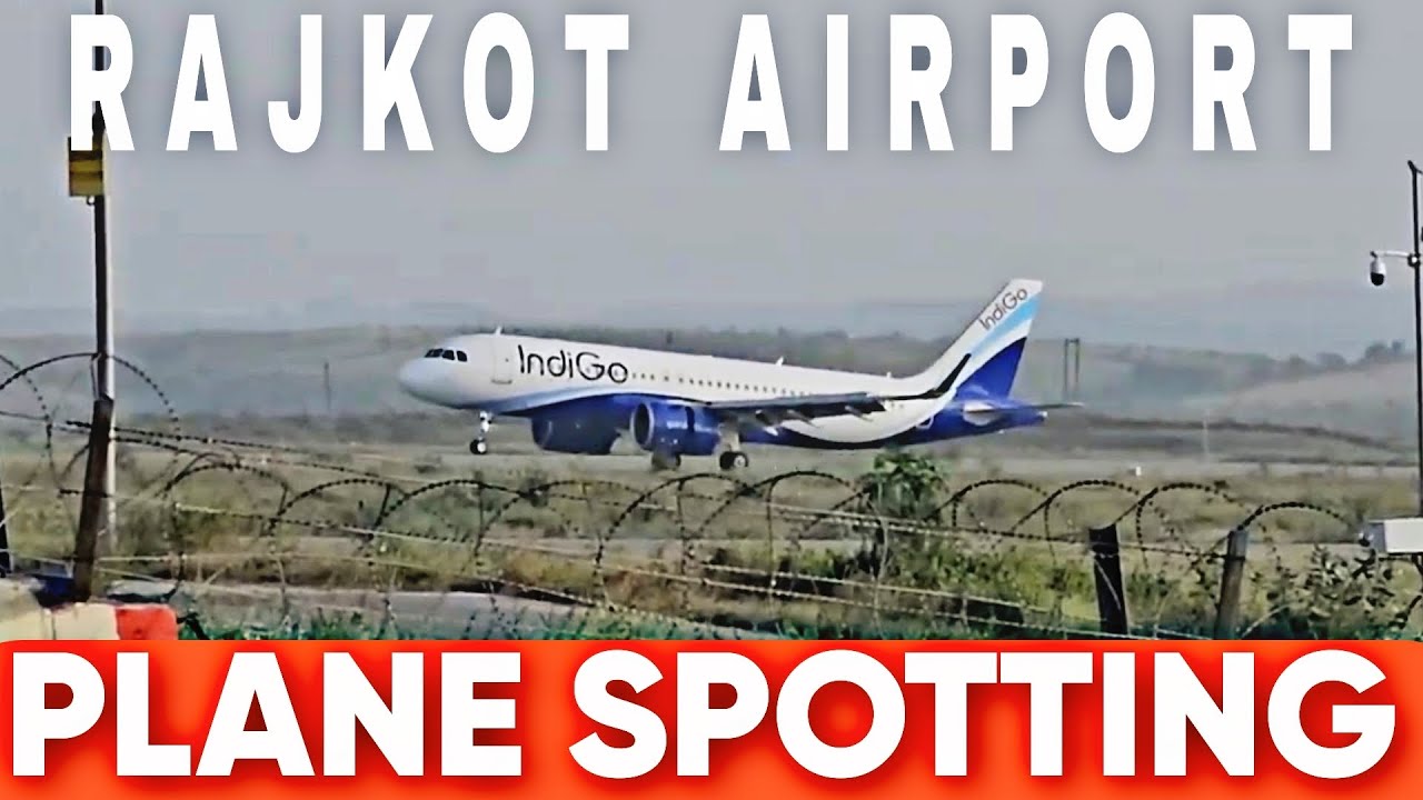 3min Plane spotting In Rajkot Hirasar Airport (HSR/VAHS)
