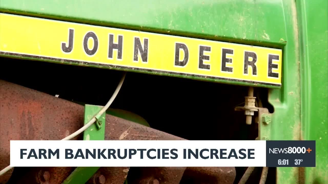 Farm Bankruptcies Increase