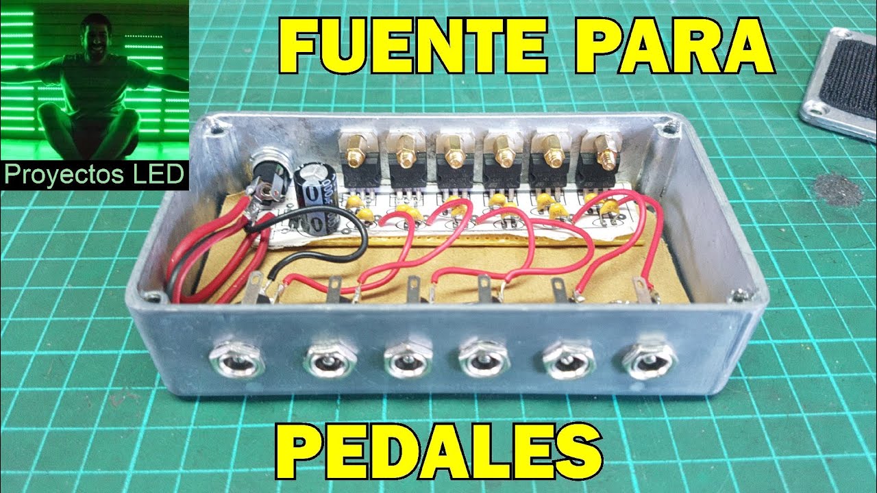 La mejor fuente para pedales. Casera
