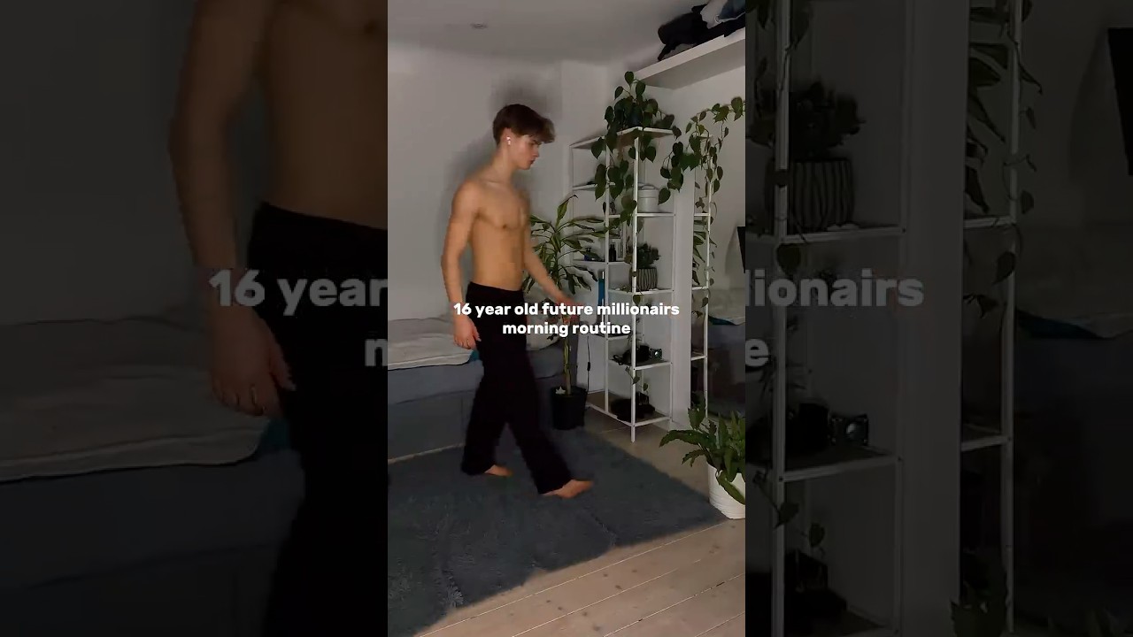 Future Millionaire Morning Routine 16-Year-Old Student