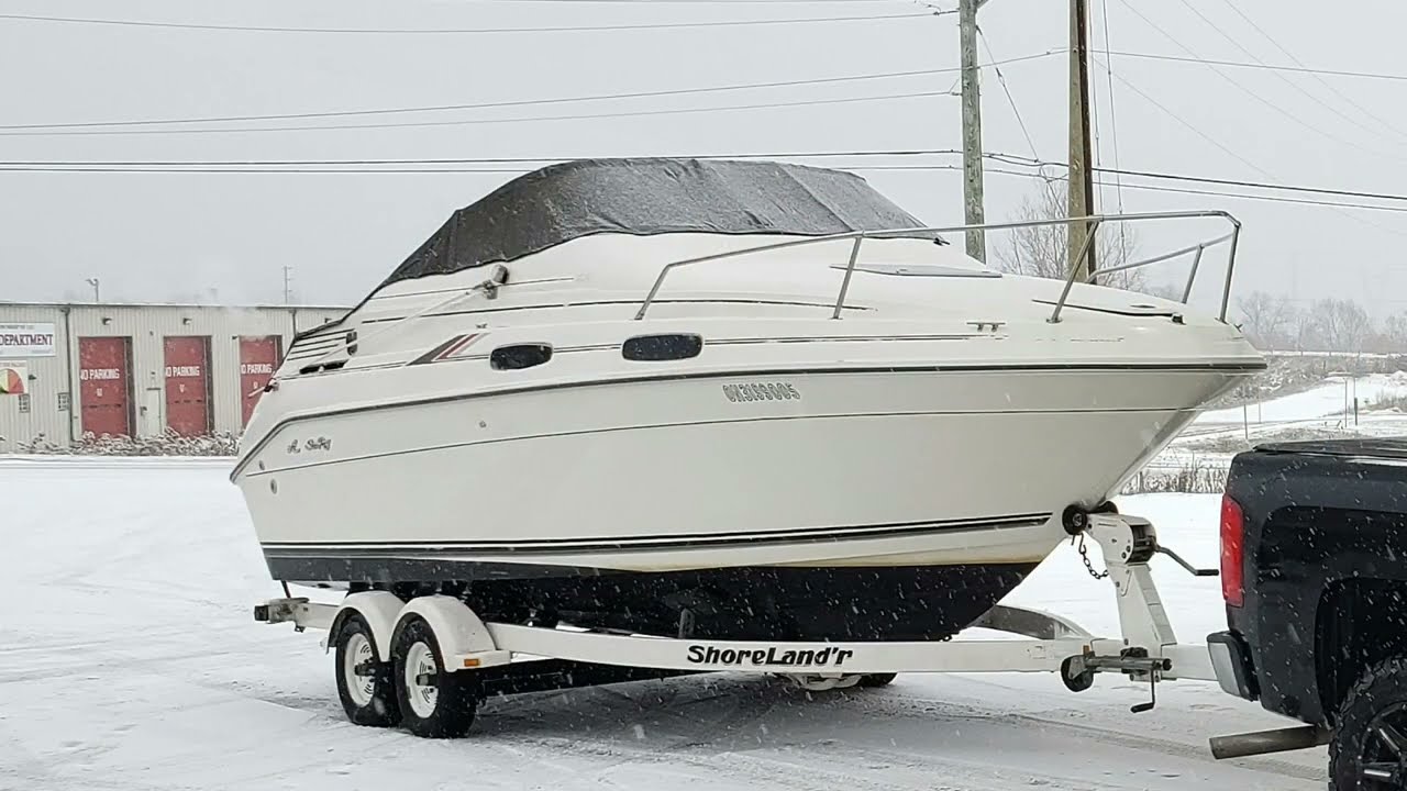 I bought a used Boat Sea Ray Sundancer 230 winter